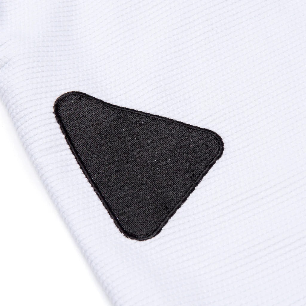 Albino and Preto Ground Control White BJJ Gi