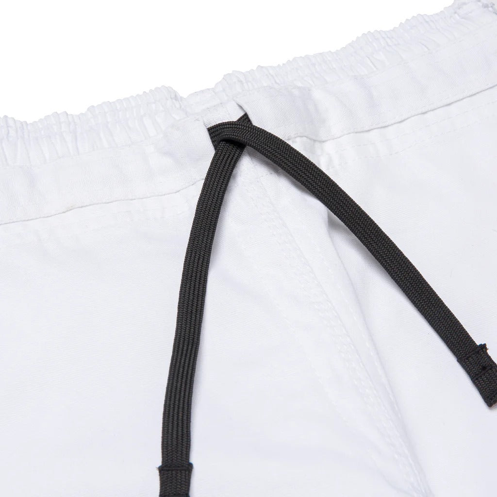 Albino and Preto Ground Control White BJJ Gi
