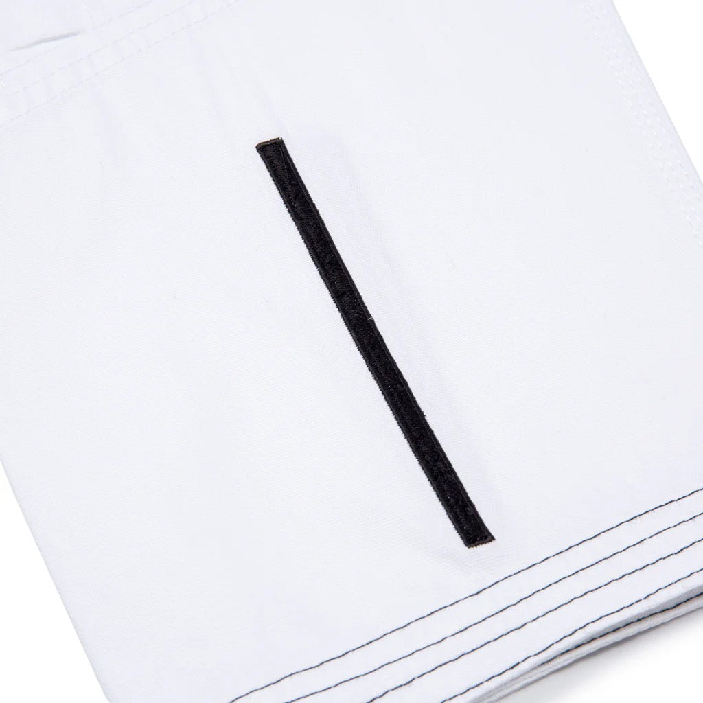 Albino and Preto Ground Control White BJJ Gi