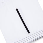 Albino and Preto Ground Control White BJJ Gi