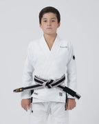 KINGZ NANO 3.0 JIU JITSU INFANTIL - KIMONO / GI NEGRO - AZUL - BLANCO