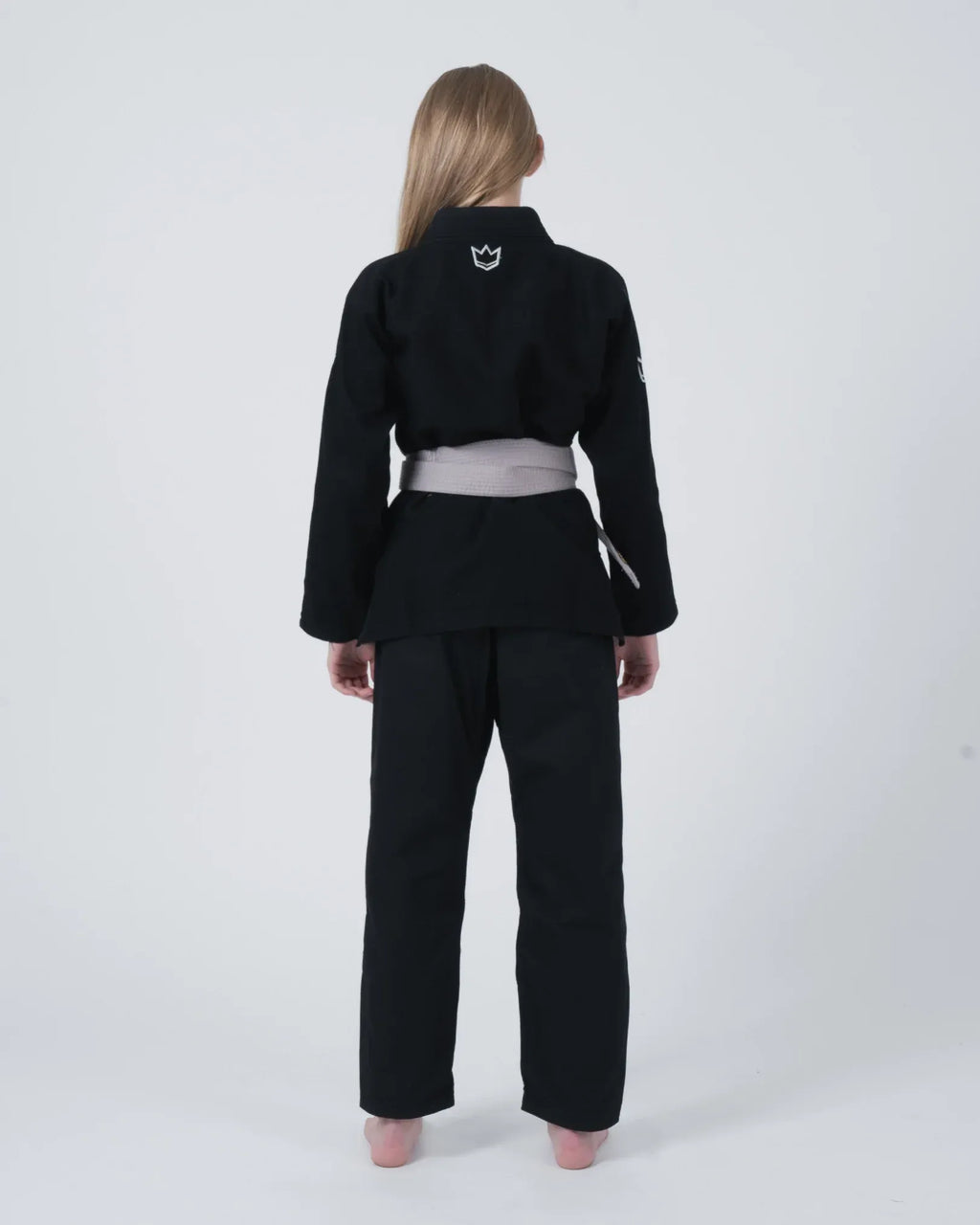KINGZ NANO 3.0 JIU JITSU INFANTIL - KIMONO / GI NEGRO - AZUL - BLANCO