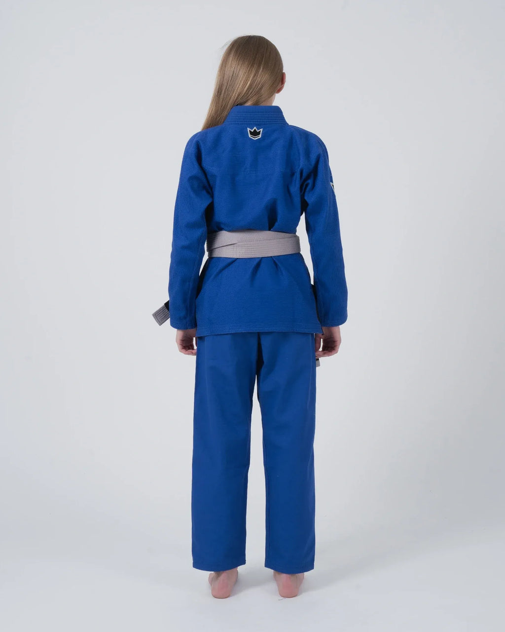 KINGZ NANO 3.0 JIU JITSU INFANTIL - KIMONO / GI NEGRO - AZUL - BLANCO
