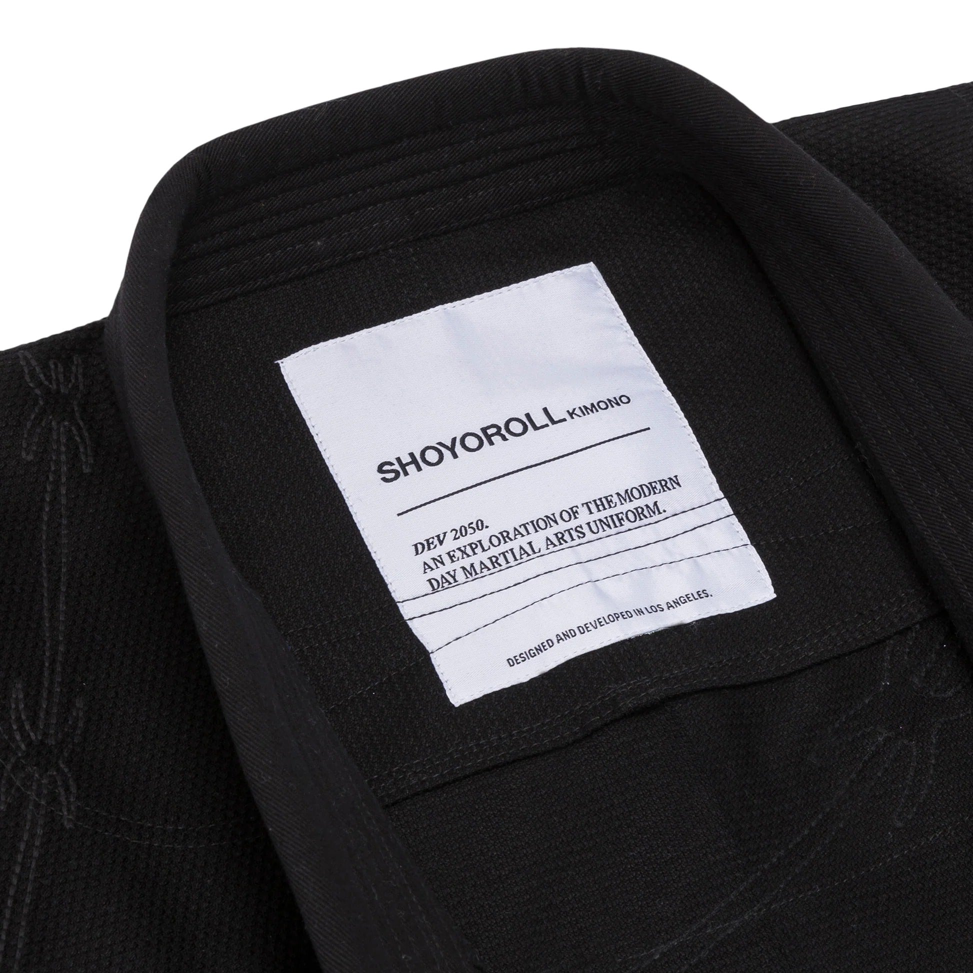 SHOYOROLL KIMONO/GI ALAMBRE DE PÚAS NEGRO