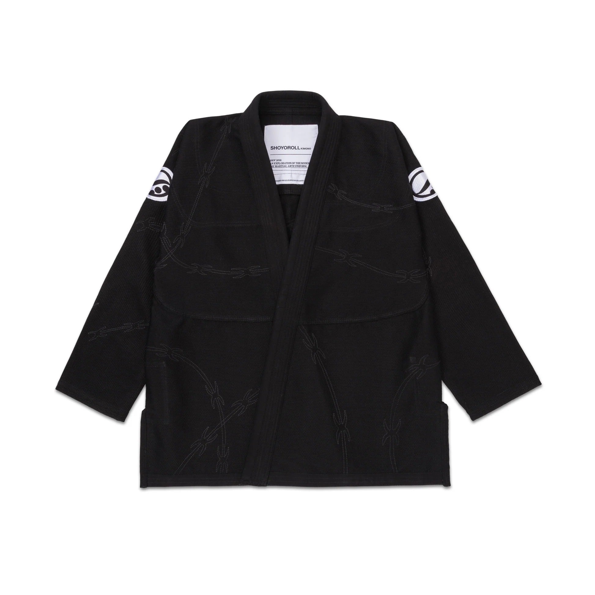 SHOYOROLL KIMONO/GI ALAMBRE DE PÚAS NEGRO