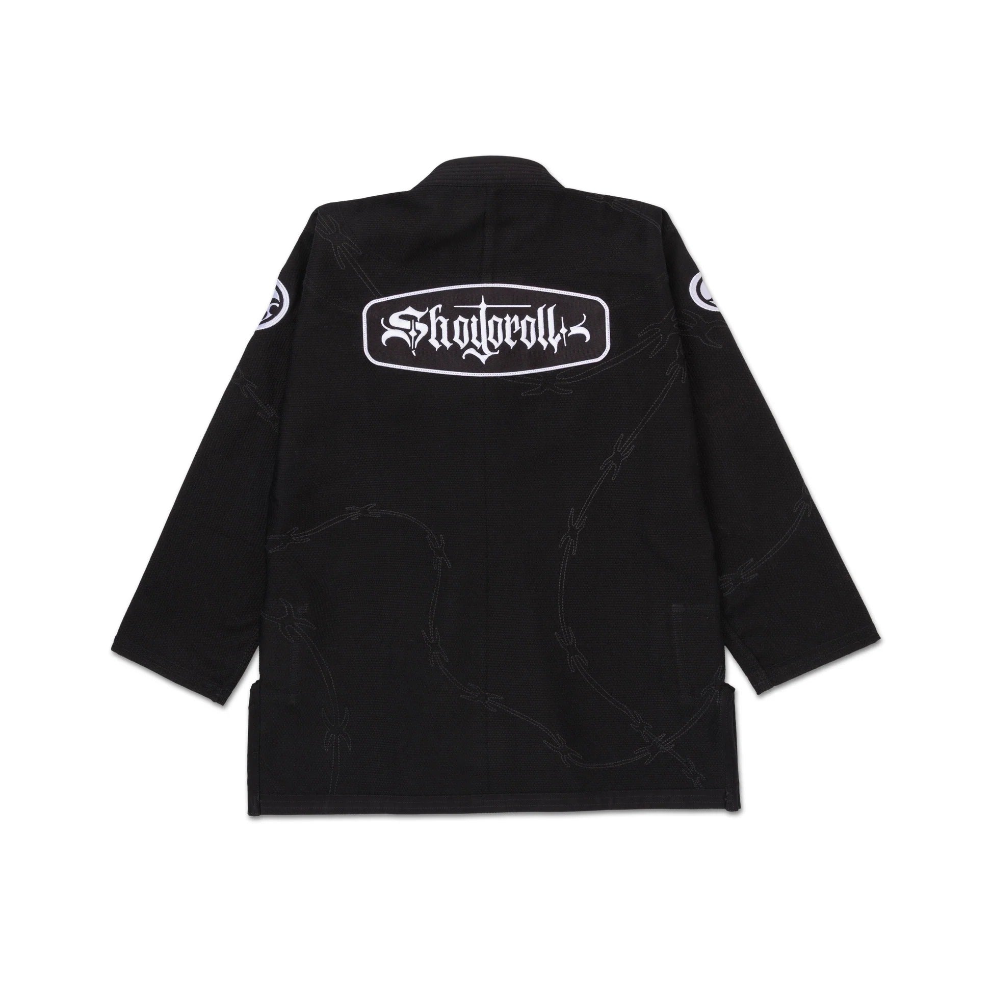 SHOYOROLL KIMONO/GI ALAMBRE DE PÚAS NEGRO