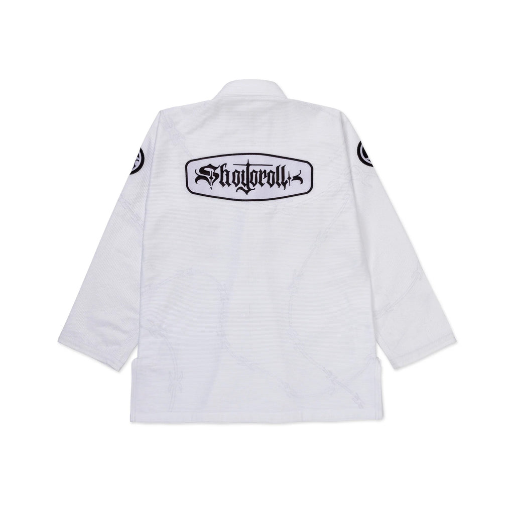 SHOYOROLL BARB WIRE WEISSER KIMONO / GI