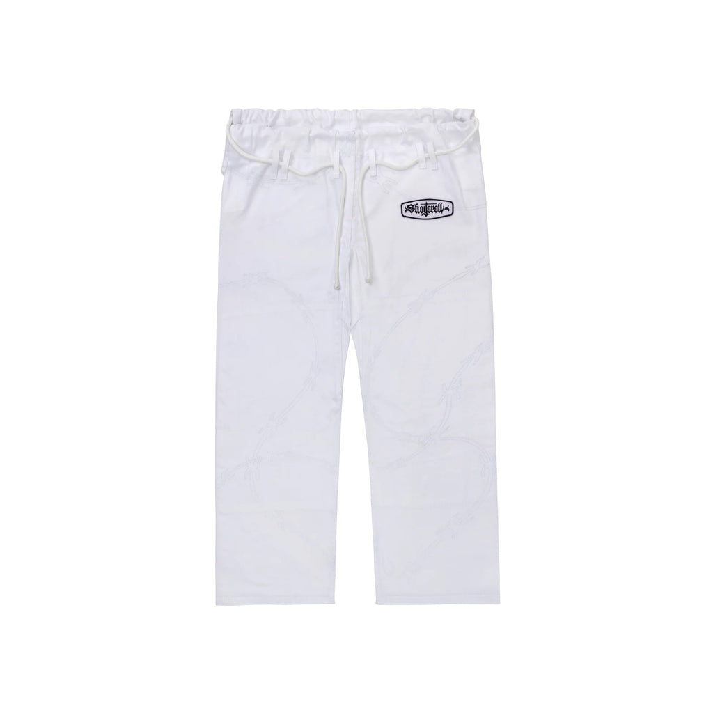 SHOYOROLL BARB WIRE WEISSER KIMONO / GI