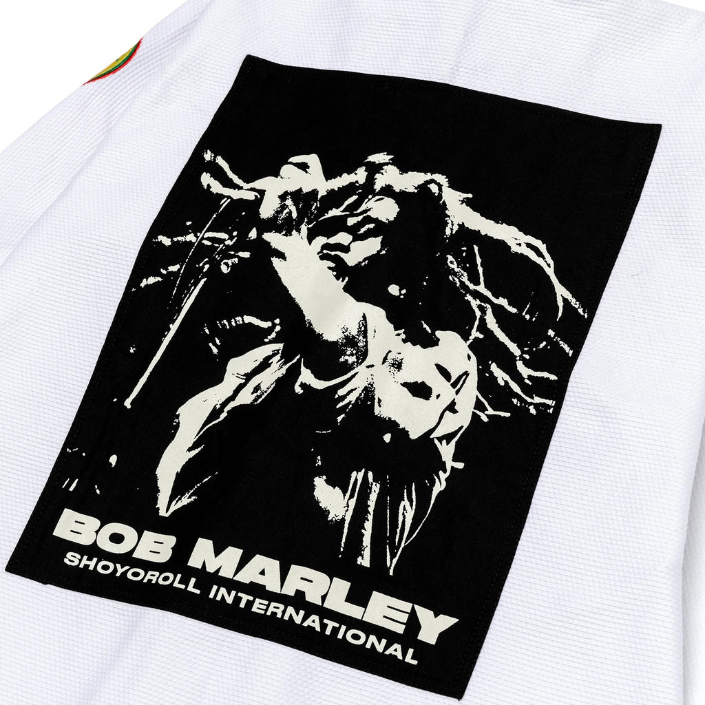 KIMONO / GI BLANCO SHOYOROLL BOB MARLEY V1