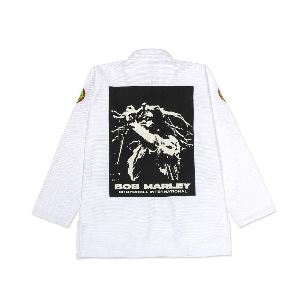KIMONO / GI BLANCO SHOYOROLL BOB MARLEY V1