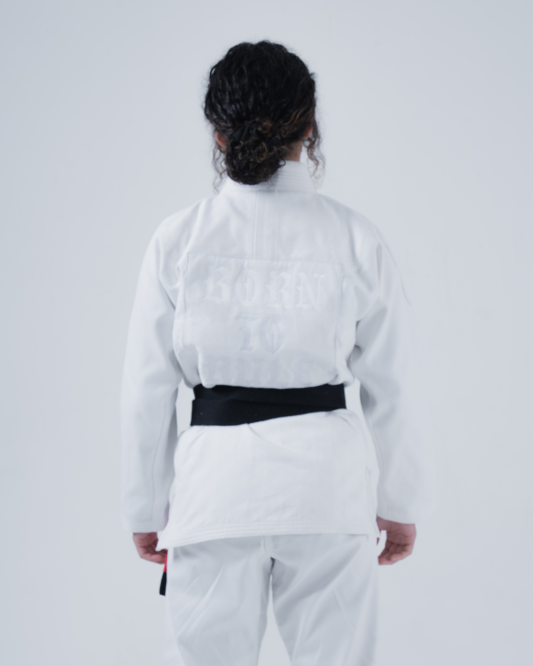 KINGZ BORN TO RULE FRAUEN JIU JITSU - SCHWARZ - GRÜN - WEISS KIMONO / GI
