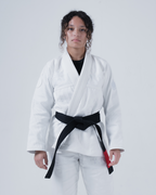 KINGZ BORN TO RULE FRAUEN JIU JITSU - SCHWARZ - GRÜN - WEISS KIMONO / GI