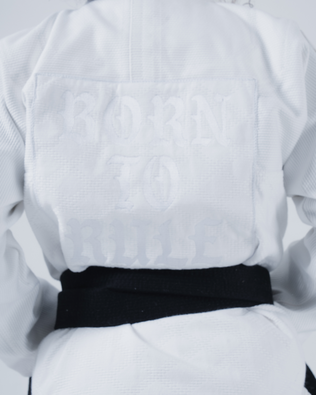 KINGZ BORN TO RULE FRAUEN JIU JITSU - SCHWARZ - GRÜN - WEISS KIMONO / GI