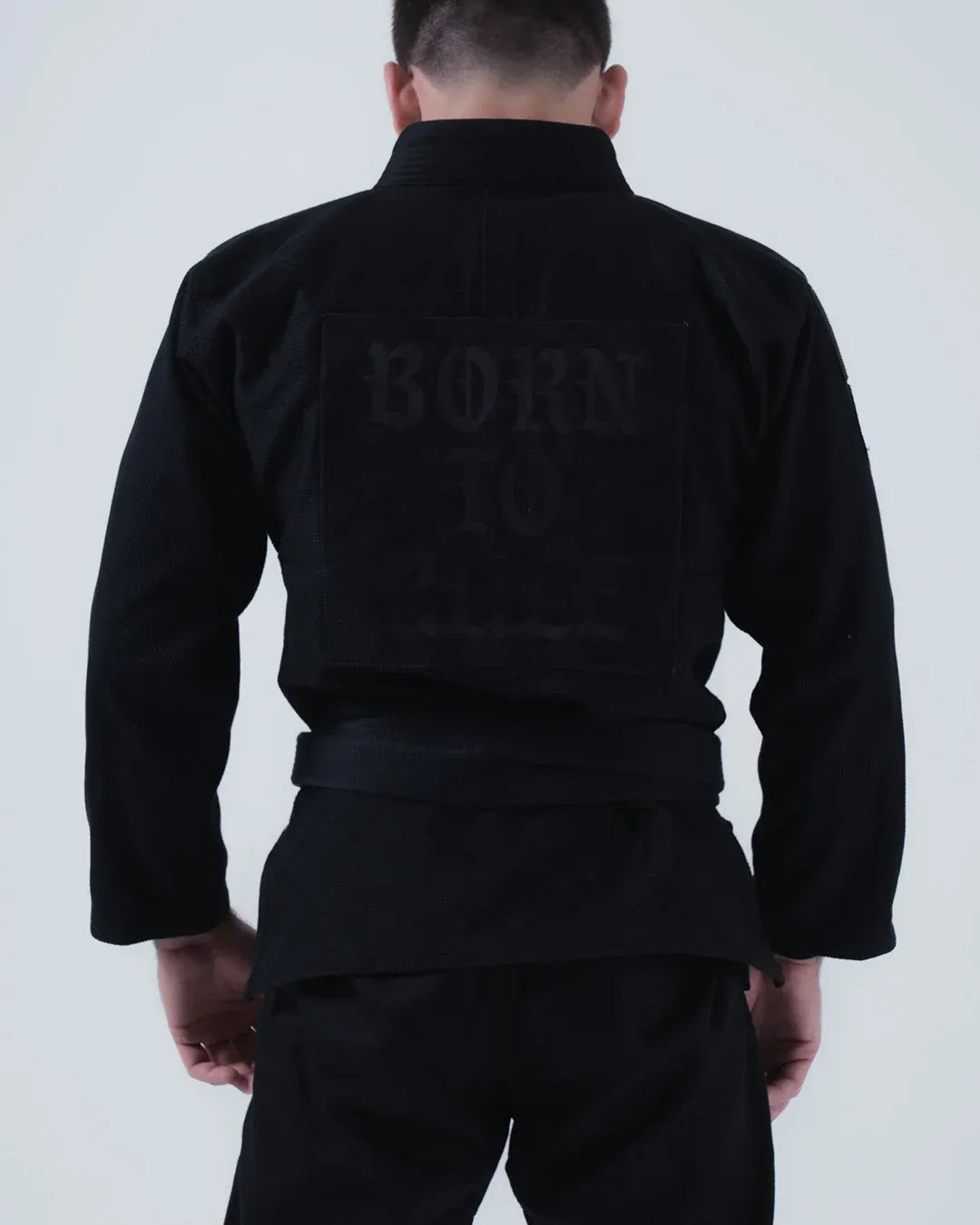 KINGZ BORN TO RULE JIU JITSU WEISSER - SCHWARZER - GRÜNER KIMONO / GI