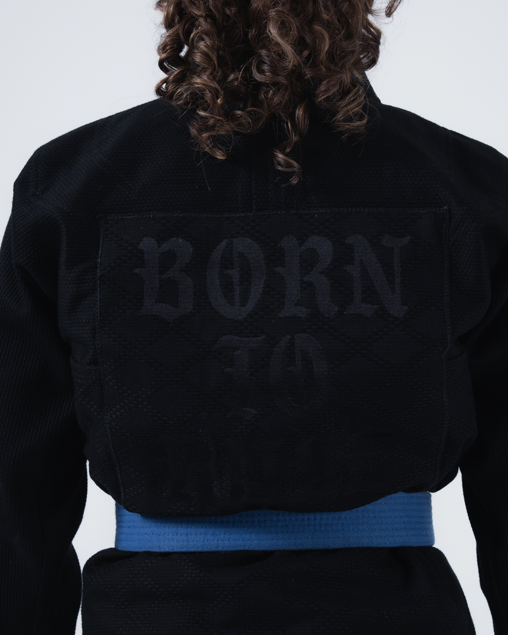 KINGZ BORN TO RULE FRAUEN JIU JITSU - SCHWARZ - GRÜN - WEISS KIMONO / GI