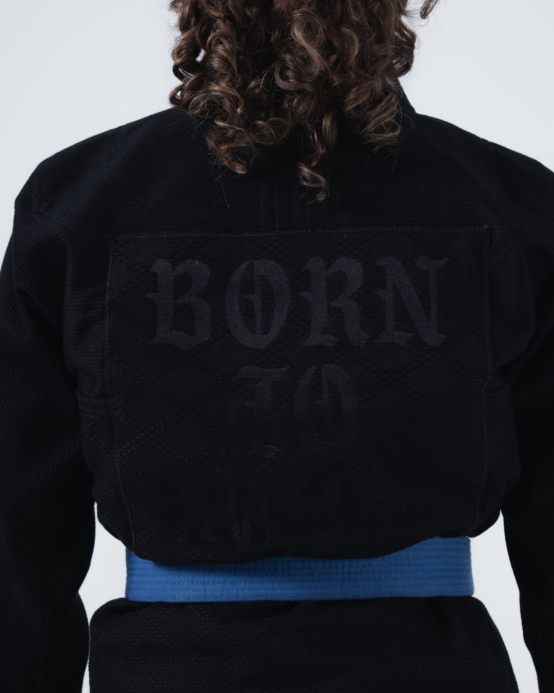 KINGZ BORN TO RULE FRAUEN JIU JITSU - SCHWARZ - GRÜN - WEISS KIMONO / GI