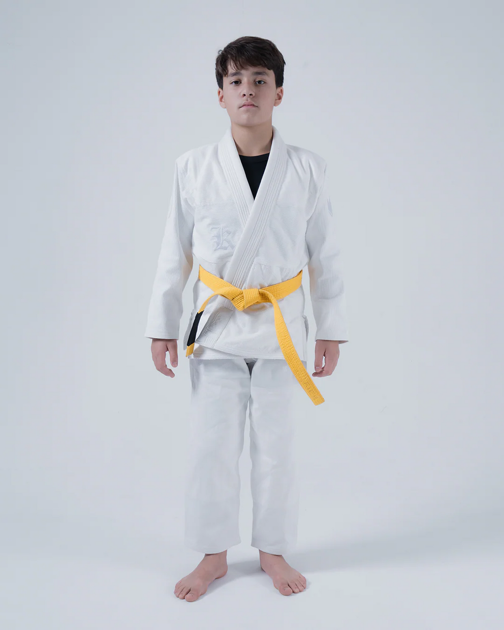 KINGZ BORN TO RULE YOUTH JIU JITSU - WEISSER KIMONO / GI