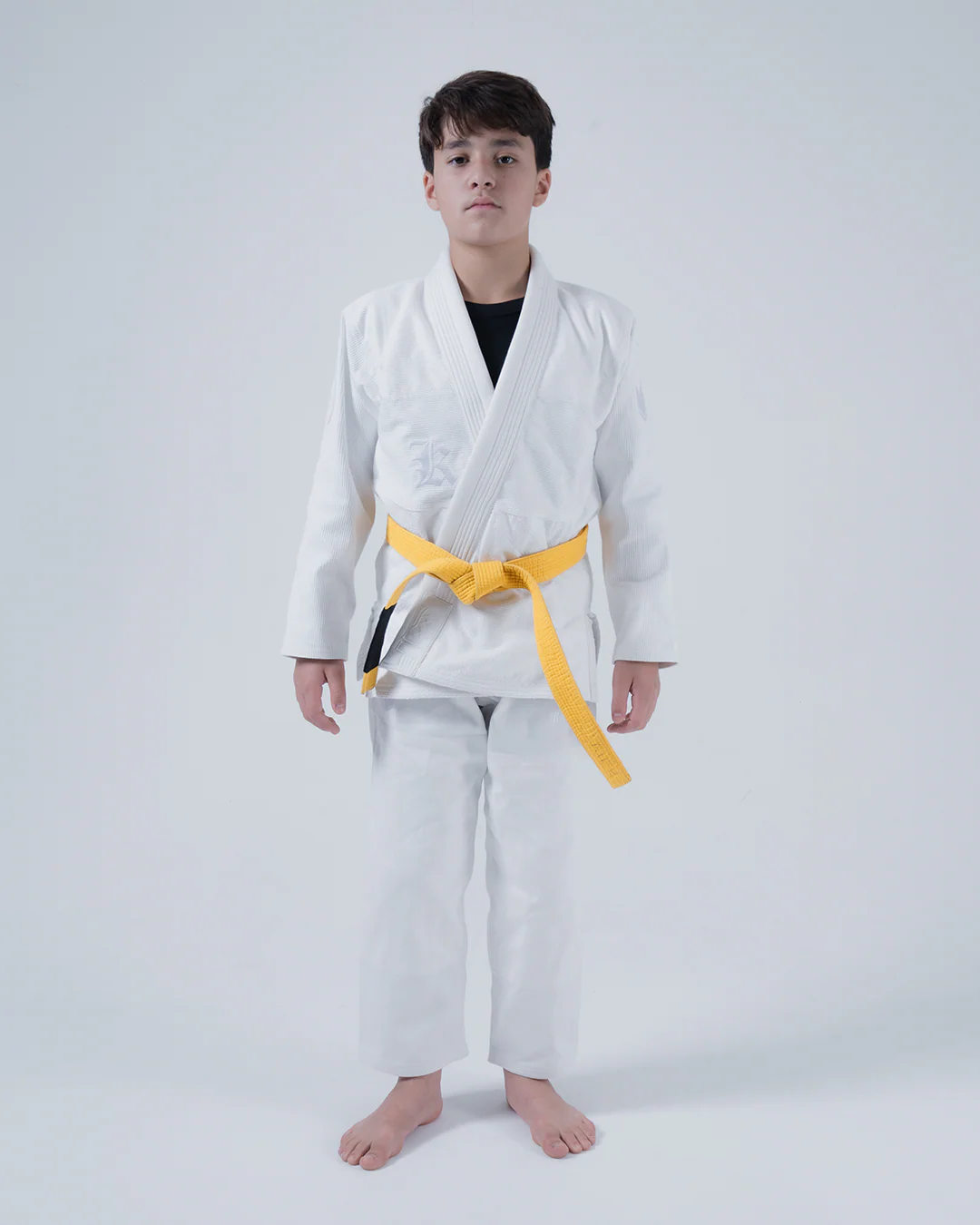 KINGZ BORN TO RULE YOUTH JIU JITSU - WEISSER KIMONO / GI