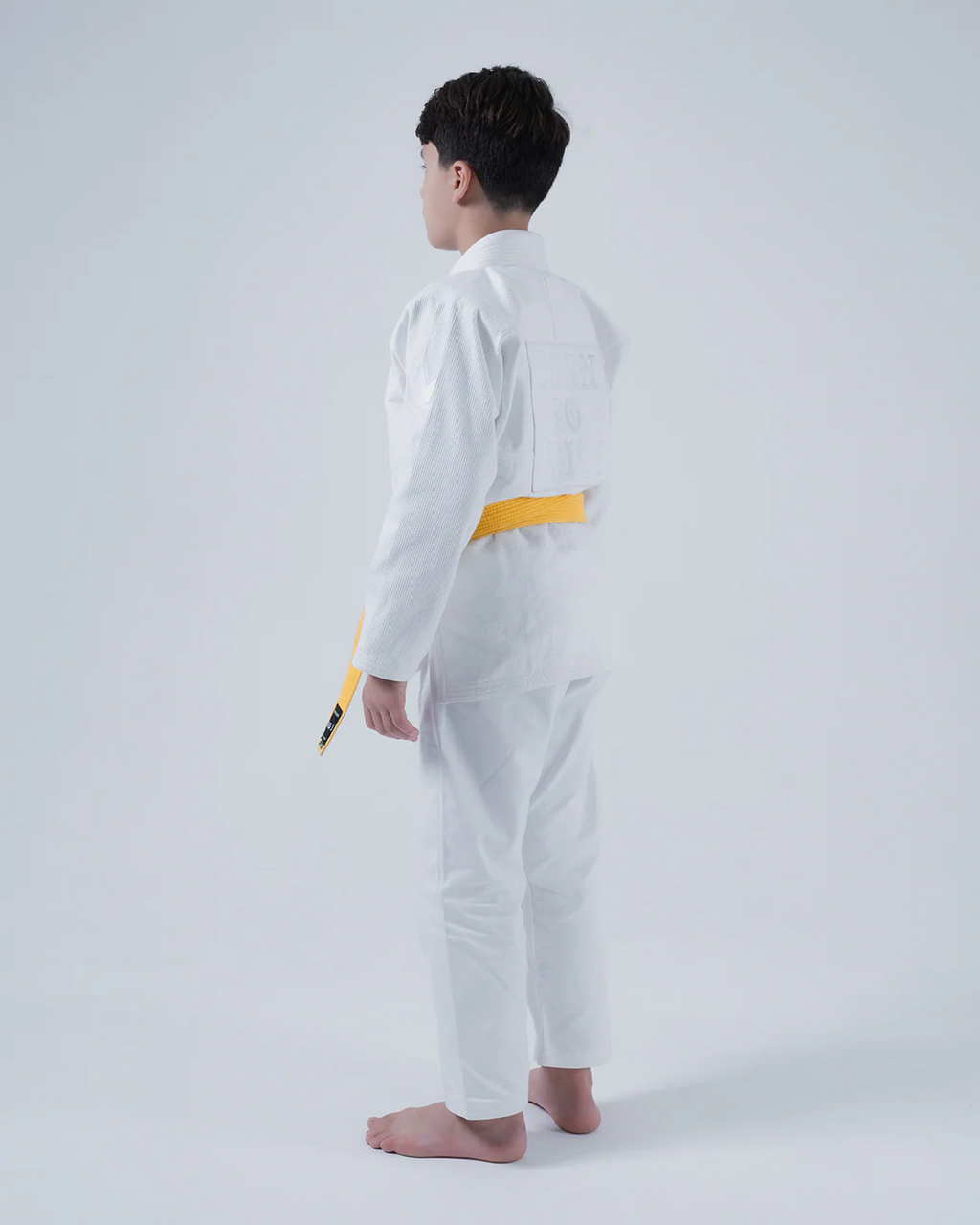 KINGZ BORN TO RULE YOUTH JIU JITSU - WEISSER KIMONO / GI