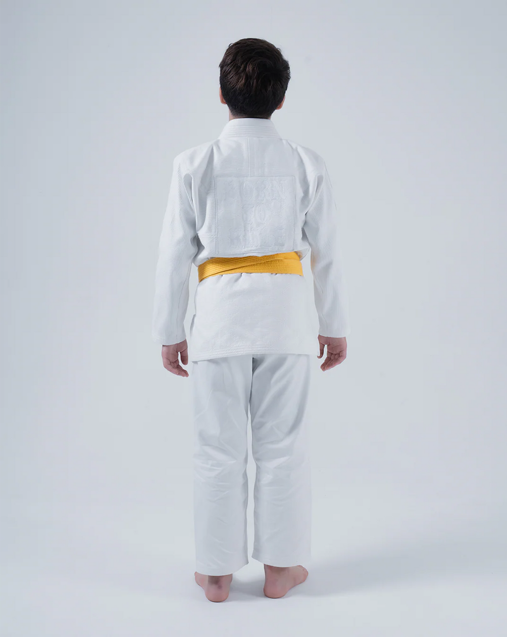 KINGZ BORN TO RULE YOUTH JIU JITSU - WEISSER KIMONO / GI