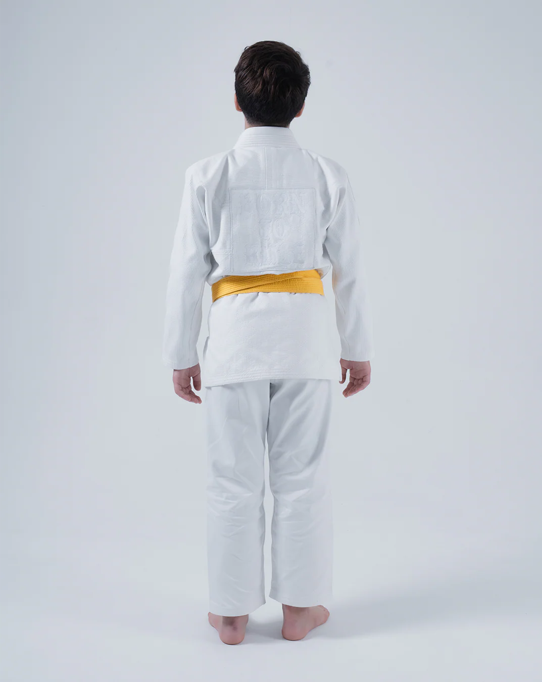 KINGZ BORN TO RULE YOUTH JIU JITSU - WEISSER KIMONO / GI