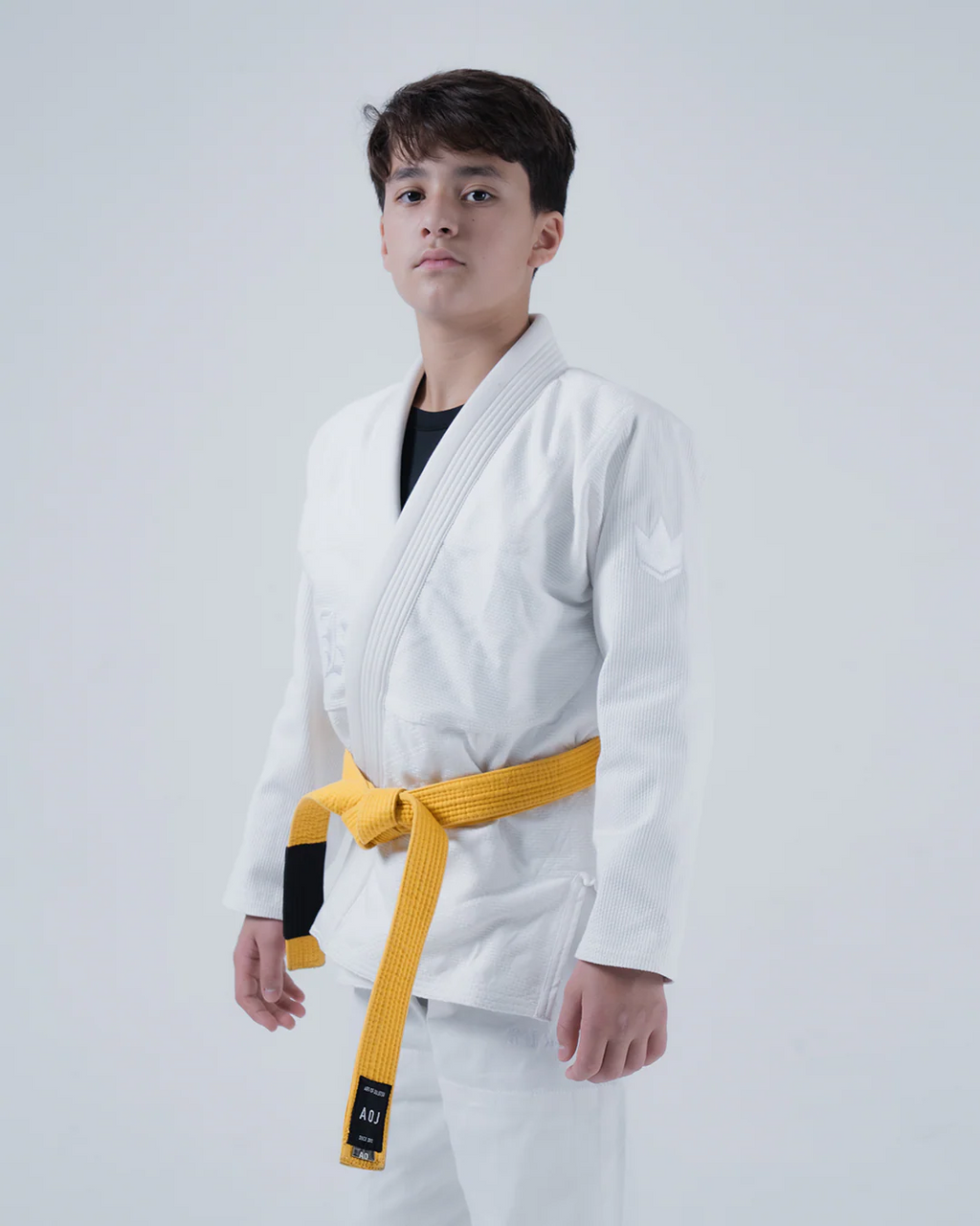 KINGZ BORN TO RULE YOUTH JIU JITSU - WEISSER KIMONO / GI