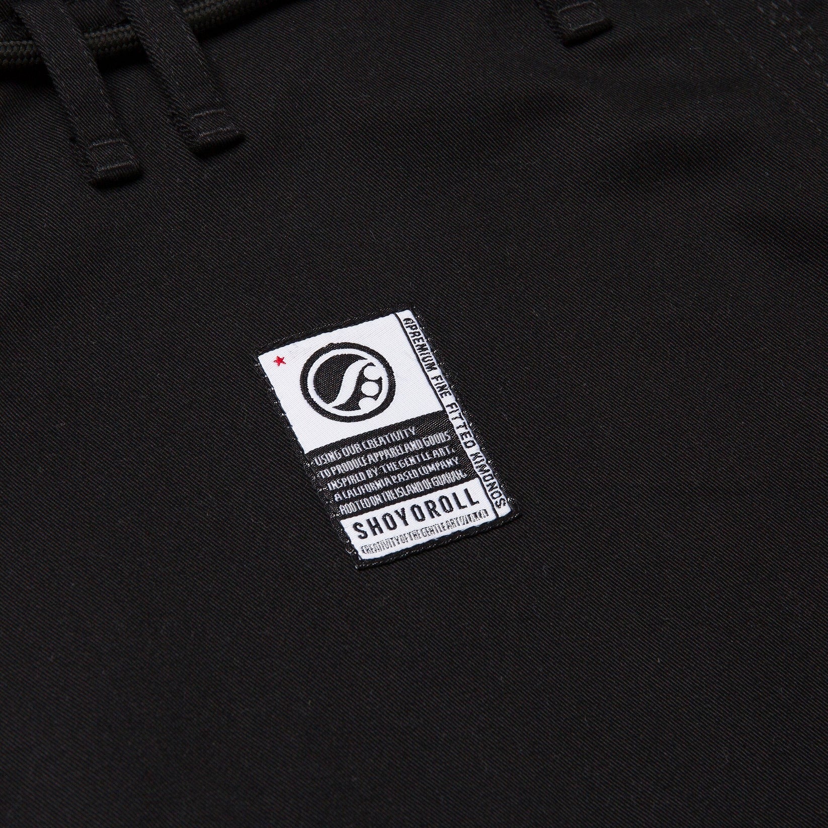 SHOYOROLL COMPETITOR RETRO BLACK KIMONO / GI