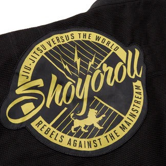 SHOYOROLL COMPETITOR RETRO BLACK KIMONO / GI