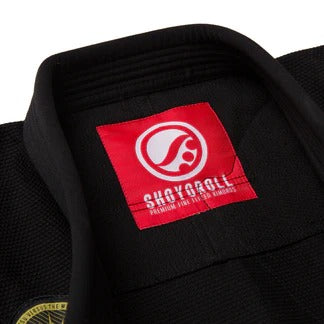 KIMONO / GI RETRO NEGRO COMPETIDOR SHOYOROLL