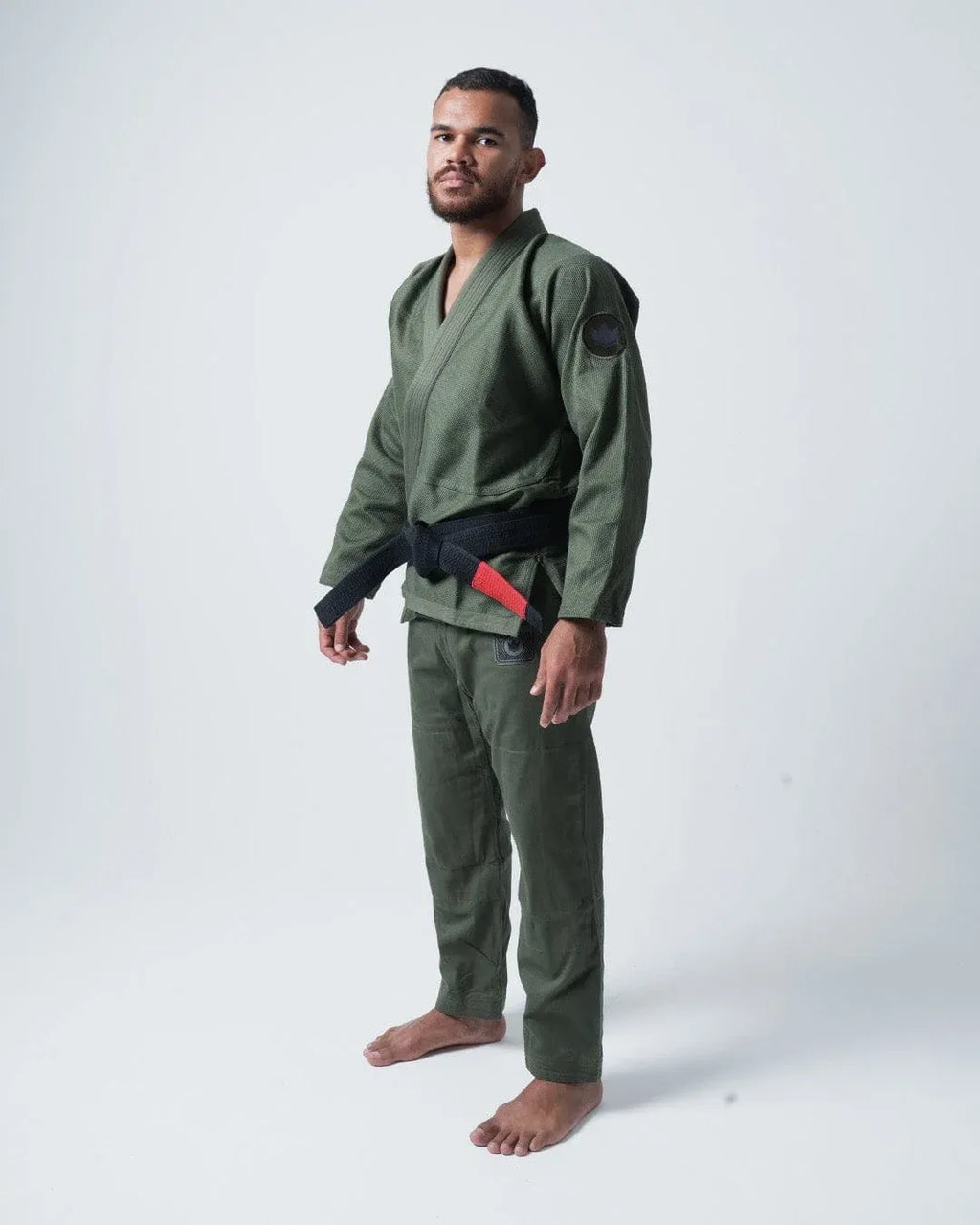 KIMONO / GI KINGZ CLASSIC 3.0 JIU JITSU MILITAR NEGRO - VERDE - BLANCO - AZUL