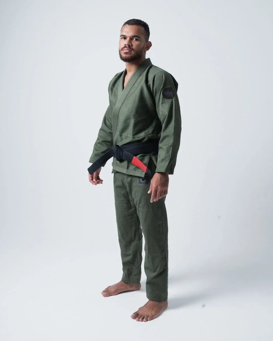 KIMONO / GI KINGZ CLASSIC 3.0 JIU JITSU MILITAR NEGRO - VERDE - BLANCO - AZUL