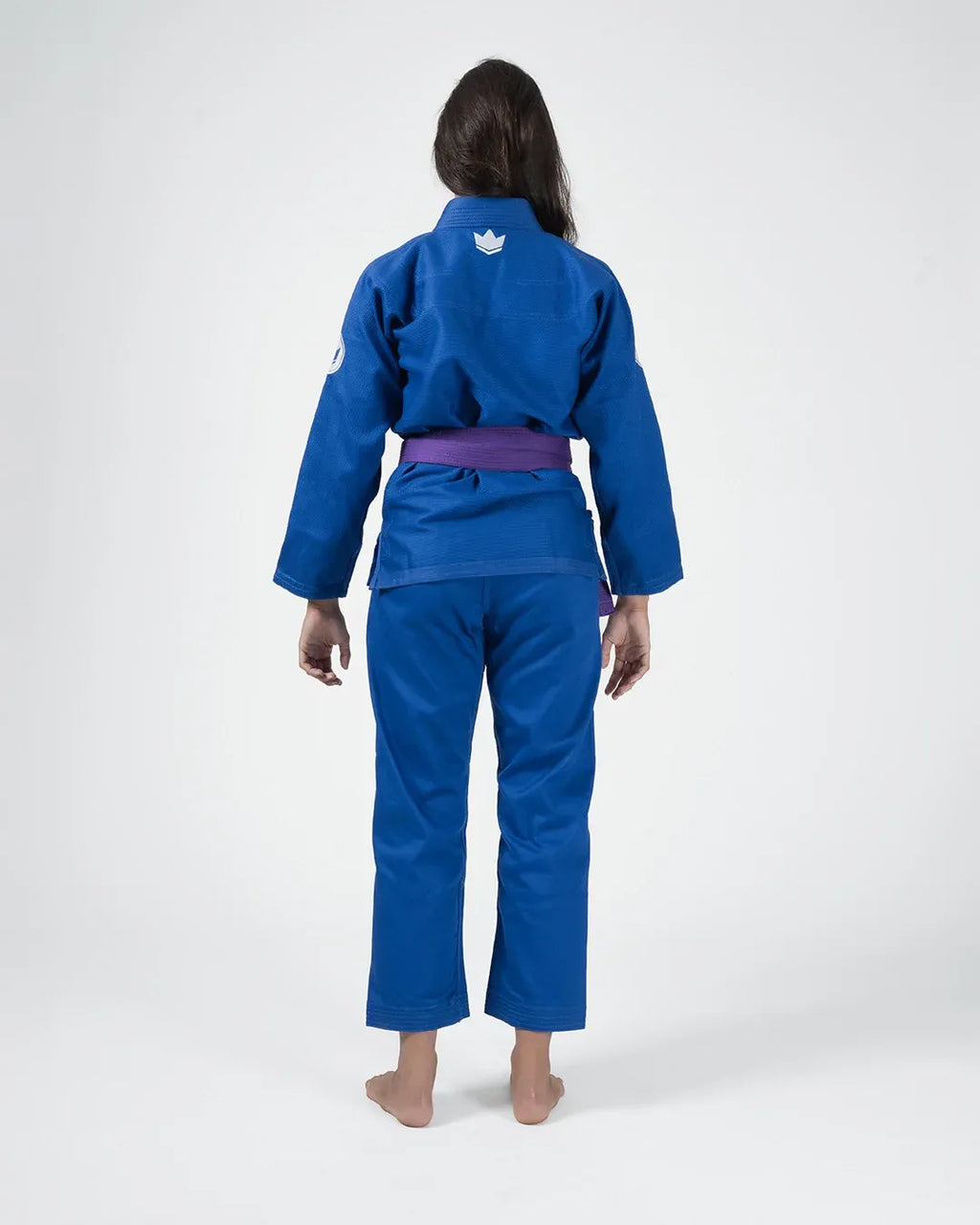 KINGZ CLASSIC 3.0 DAMEN JIU JITSU- SCHWARZ - BLAU - WEISS KIMONO / GI