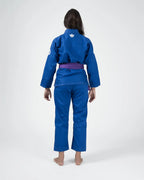 KINGZ CLASSIC 3.0 DAMEN JIU JITSU- SCHWARZ - BLAU - WEISS KIMONO / GI