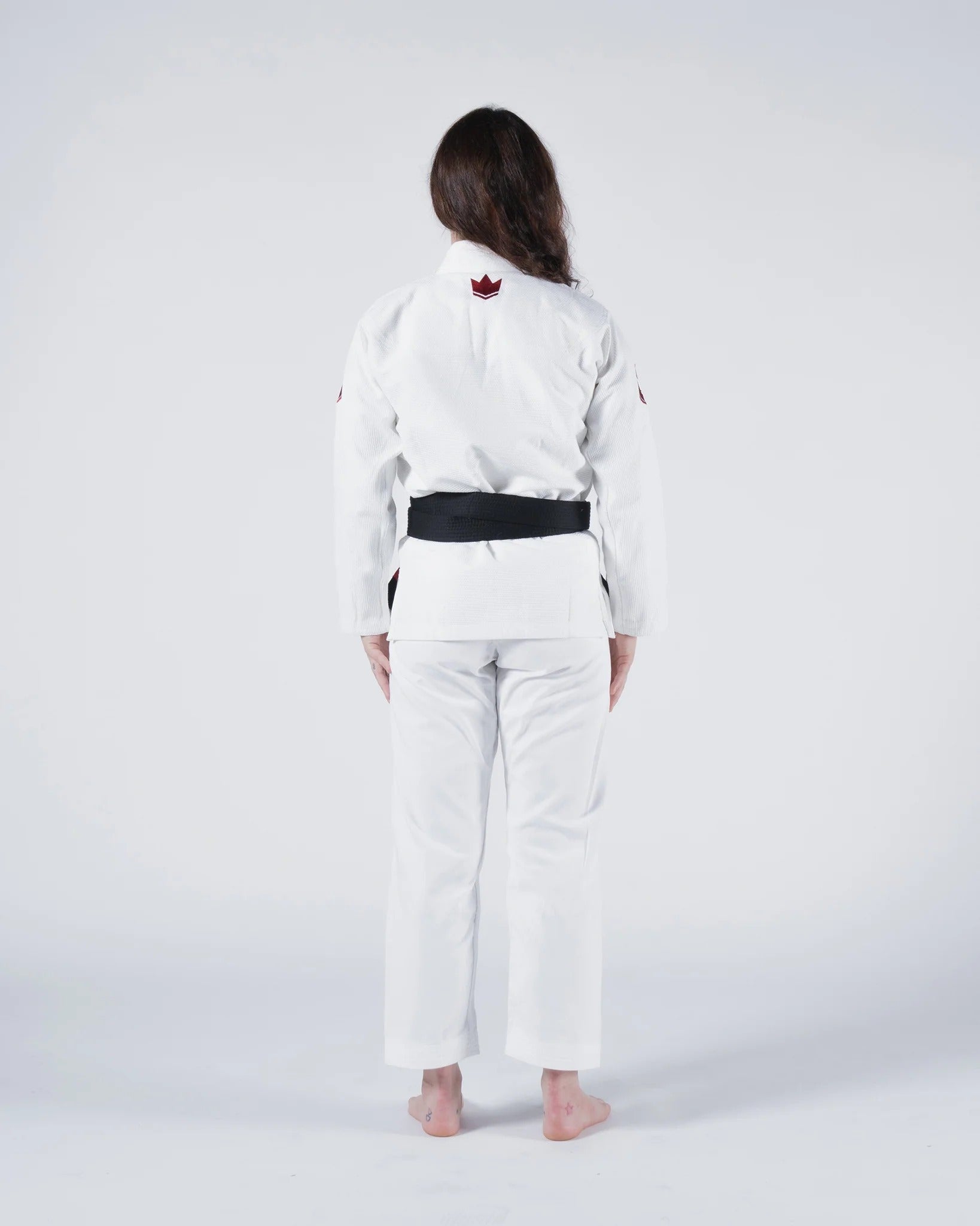 KINGZ CLASSIC 3.0 DAMEN JIU JITSU- SCHWARZ - BLAU - WEISS KIMONO / GI
