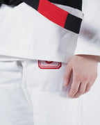 KINGZ CLASSIC 3.0 DAMEN JIU JITSU- SCHWARZ - BLAU - WEISS KIMONO / GI
