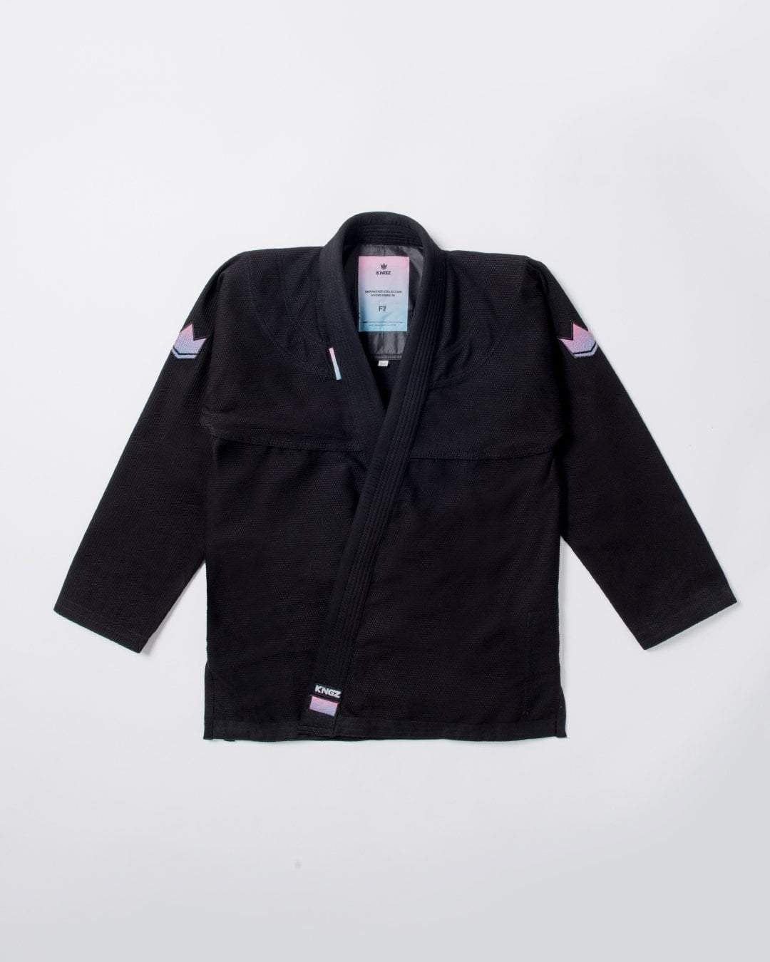 KINGZ EMPOWERED WOMEN'S JIU JITSU - SCHWARZ - WEISSER KIMONO / GI