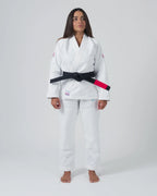 KINGZ EMPOWERED WOMEN'S JIU JITSU - SCHWARZ - WEISSER KIMONO / GI
