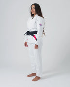 KINGZ EMPOWERED WOMEN'S JIU JITSU - SCHWARZ - WEISSER KIMONO / GI