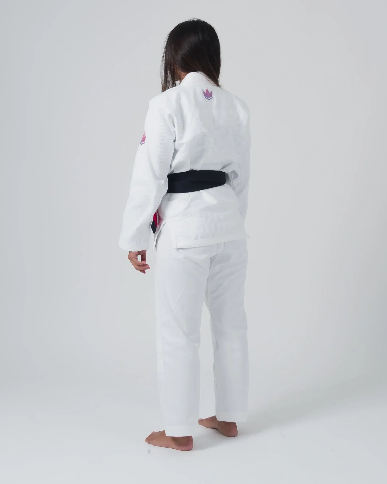 KINGZ EMPOWERED WOMEN'S JIU JITSU - SCHWARZ - WEISSER KIMONO / GI