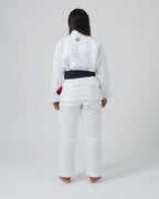 KINGZ EMPOWERED WOMEN'S JIU JITSU - SCHWARZ - WEISSER KIMONO / GI