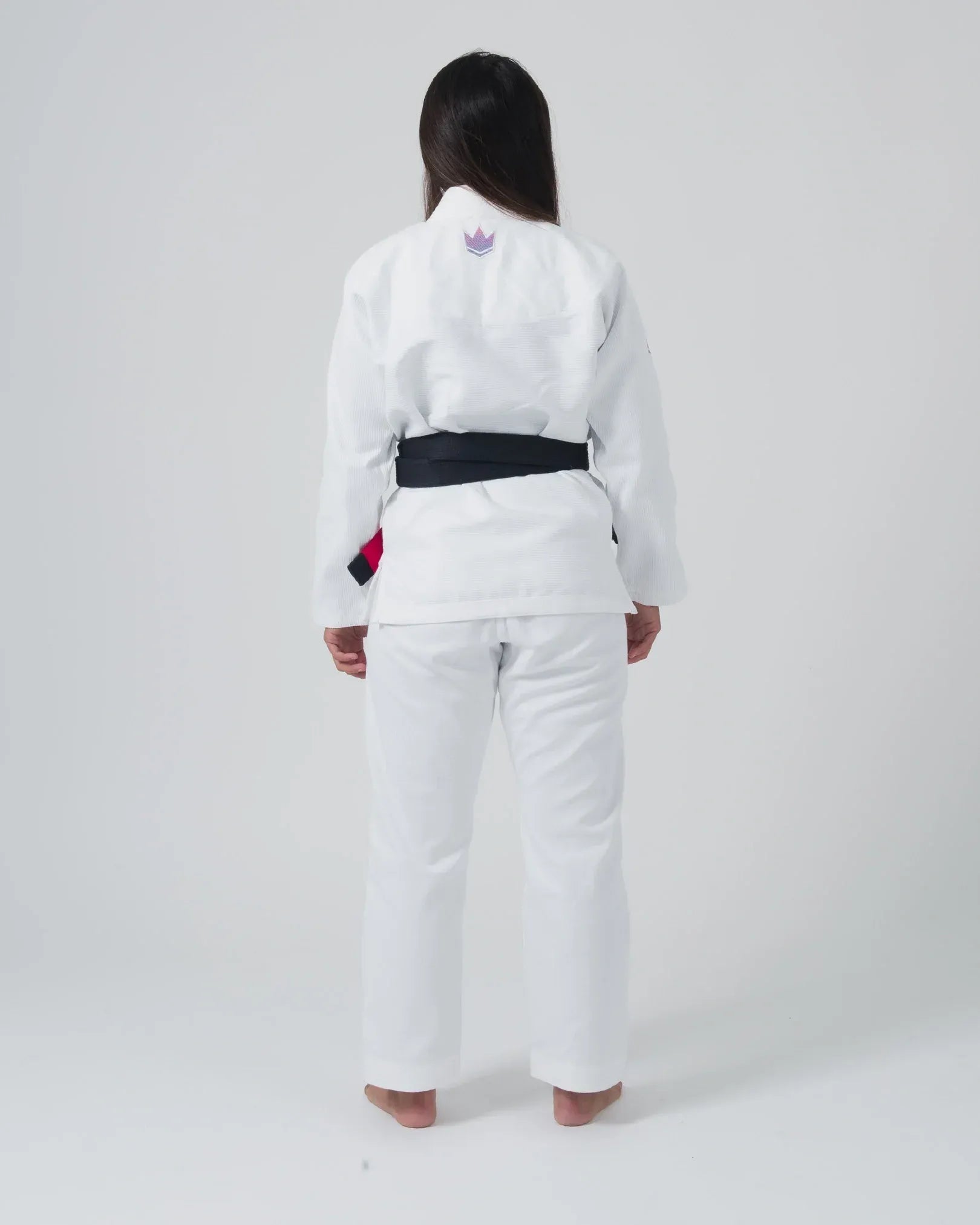 KINGZ EMPOWERED WOMEN'S JIU JITSU - SCHWARZ - WEISSER KIMONO / GI
