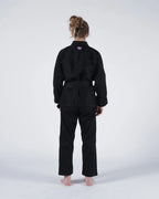 KINGZ EMPOWERED WOMEN'S JIU JITSU - SCHWARZ - WEISSER KIMONO / GI