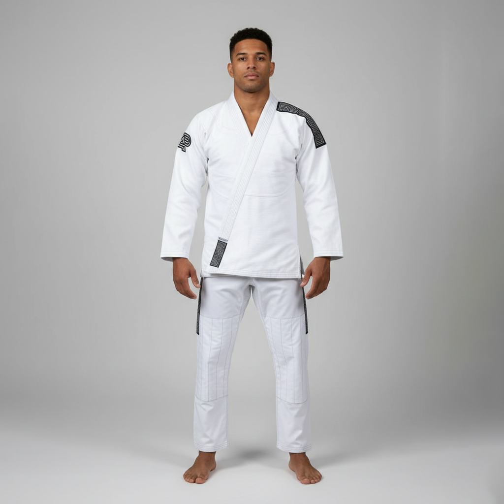 ALBINO & PRETO SERIES 7 (FULFILLMENT) WEISSER KIMONO / GI