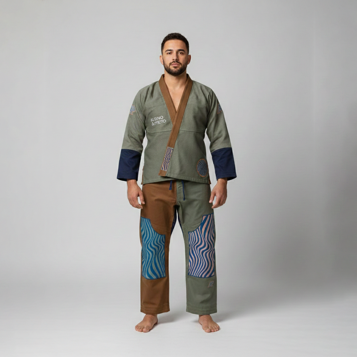 ALBINO & PRETO TRANQUILITY KIMONO / GI