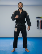 ALBINO & PRETO STUCCO HB CLASSIC SCHWARZER KIMONO / GI