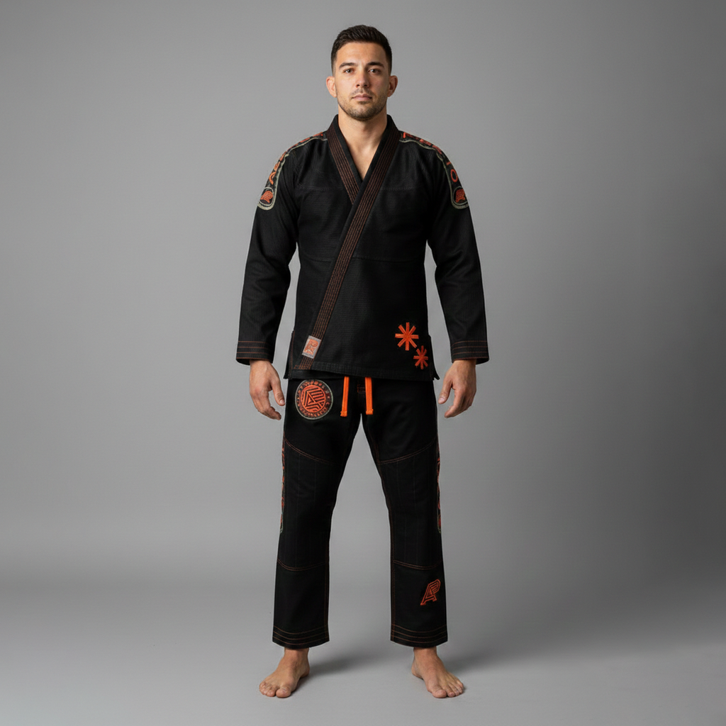 ALBINO & PRETO RSCOMP OO GI SCHWARZER KIMONO / GI