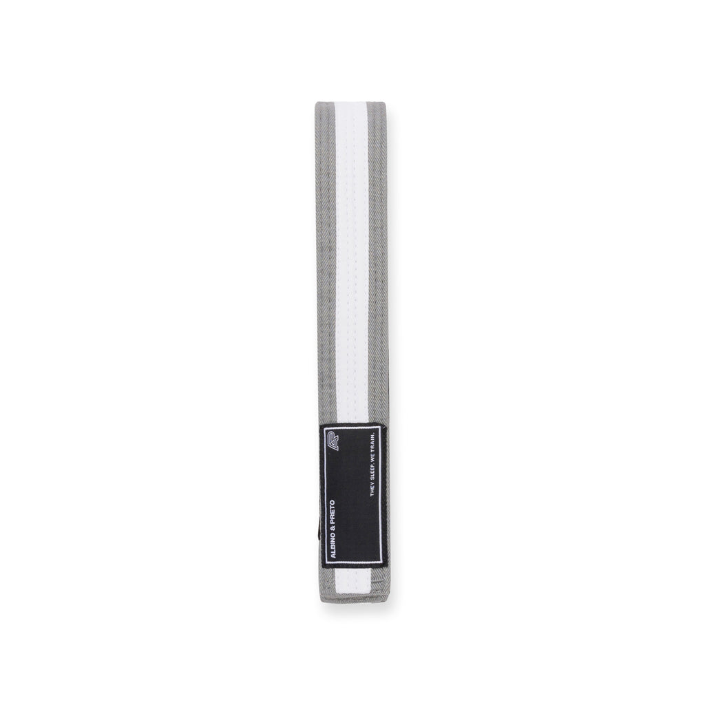 A&P KIDS HERRINGBONE CLASSIC BELT GREY/WHITE