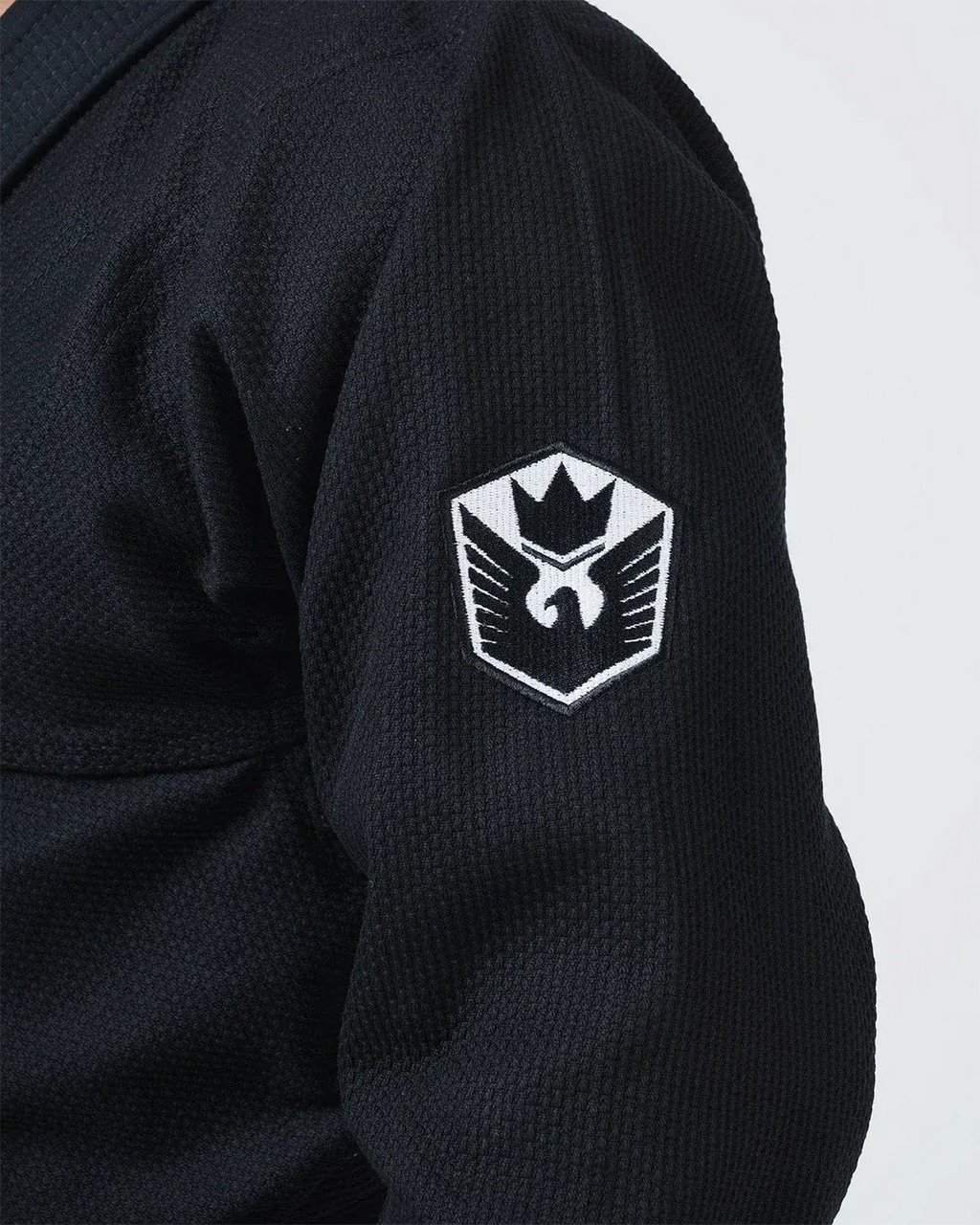 KINGZ BALISTICO 4.0 JIU-JITSU BRASILEÑO (VERSIÓN 2023) - KIMONO / GI NEGRO - AZUL - BLANCO