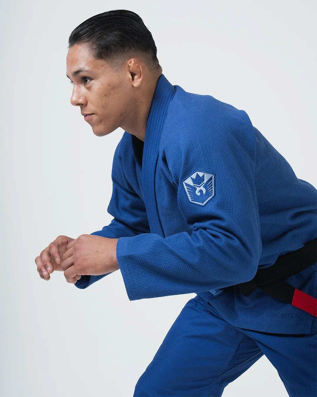 KINGZ BALISTICO 4.0 JIU-JITSU BRASILEÑO (VERSIÓN 2023) - KIMONO / GI NEGRO - AZUL - BLANCO