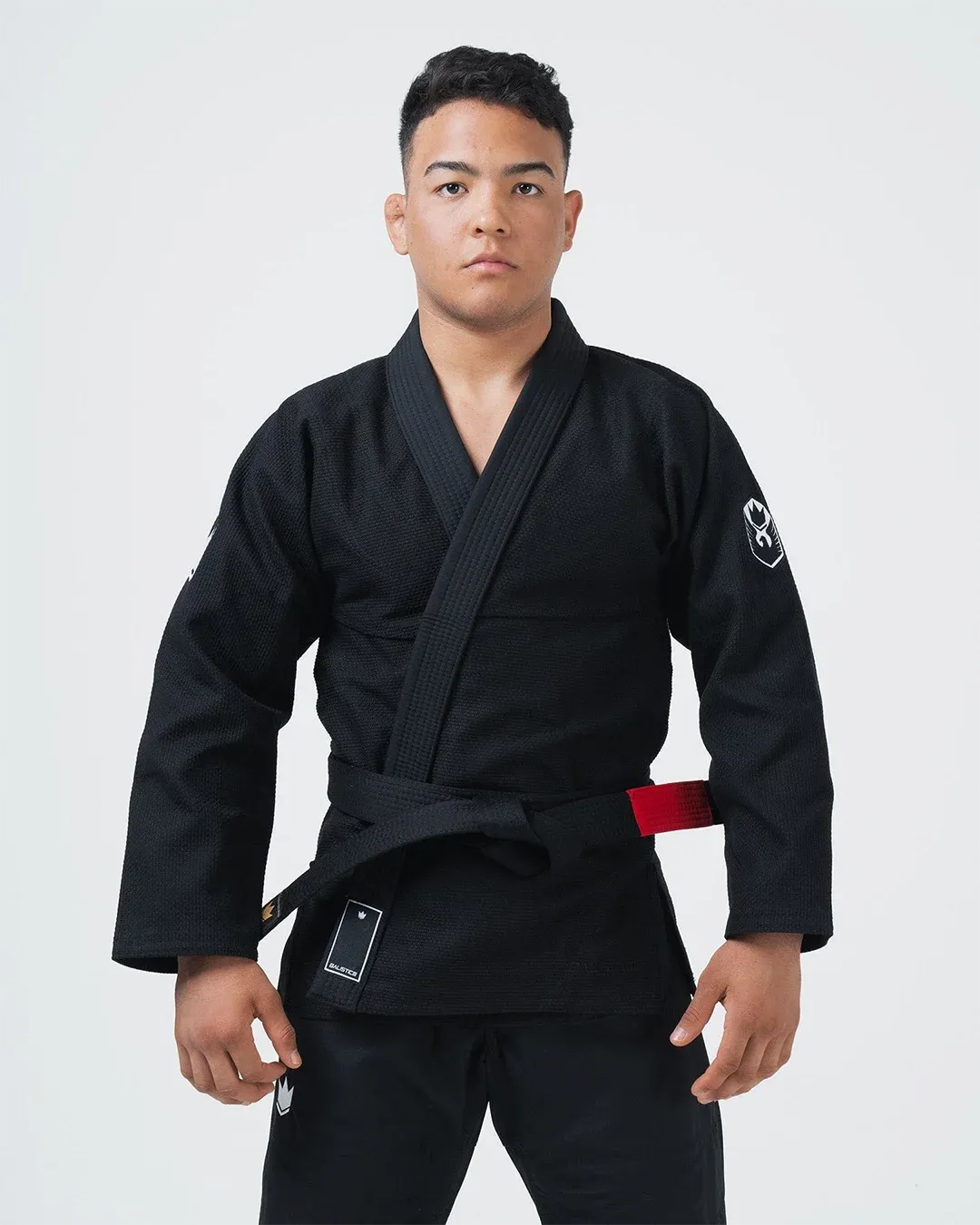 KINGZ BALISTICO 4.0 JIU-JITSU BRASILEÑO (VERSIÓN 2023) - KIMONO / GI NEGRO - AZUL - BLANCO